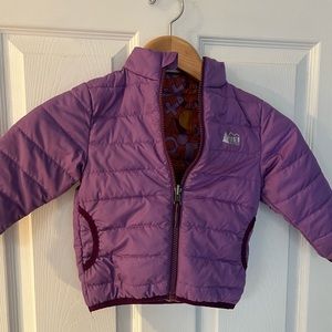 REI Toddler jacket. 2t reversible